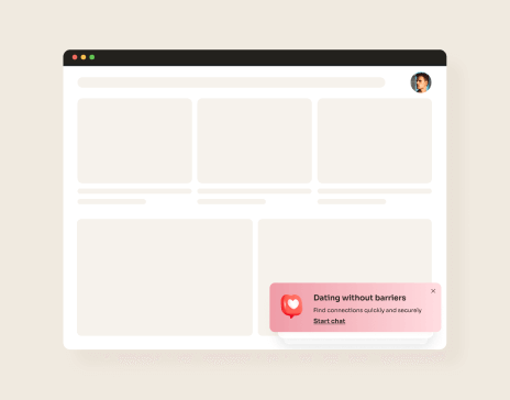 In-page Push