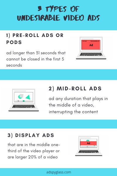 3 types of intrusive video ads