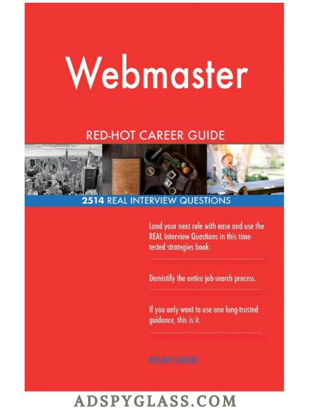 Webmaster RED-HOT Career Guide